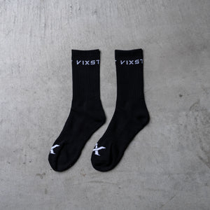 VIXST Middle Socks【BLACK】