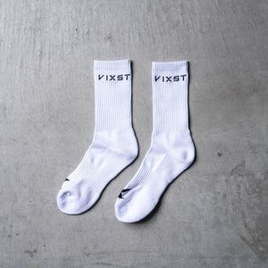VIXST Middle Socks【WHITE】